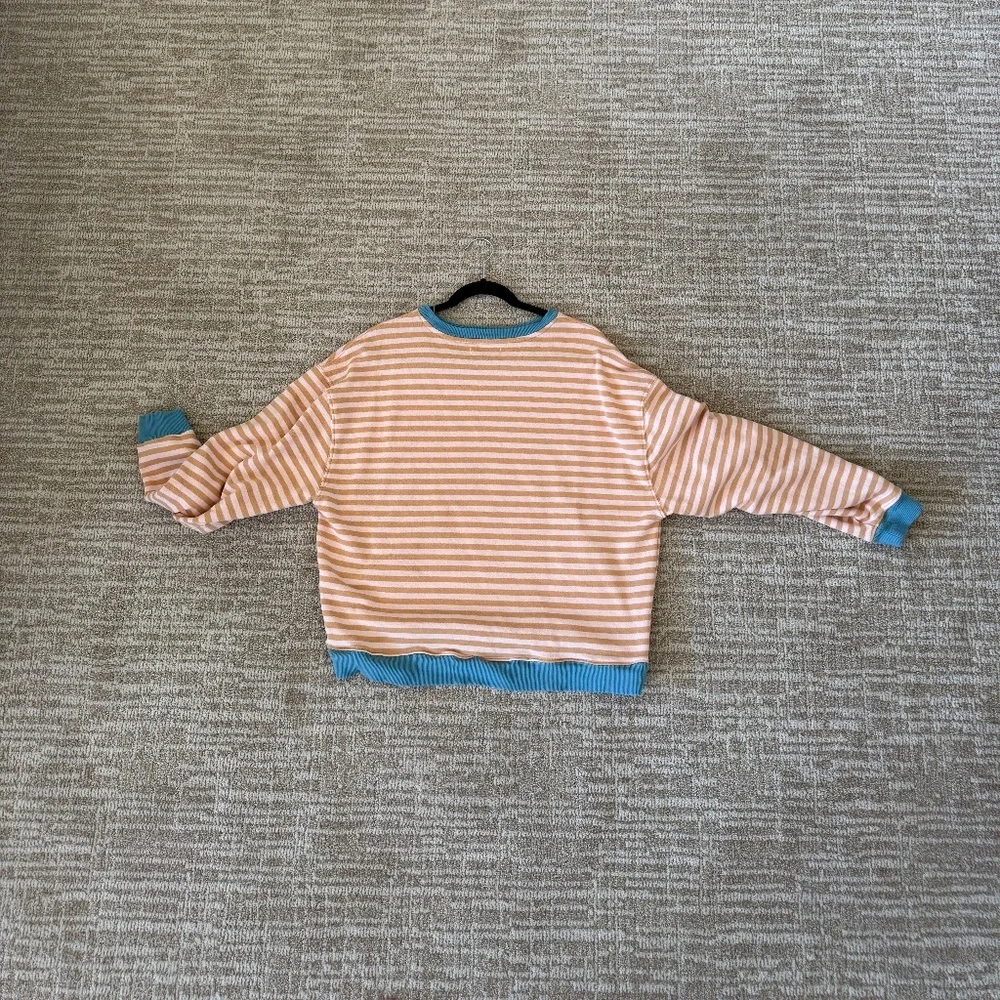 Free People Striped Pullover - Picture 2 of 4